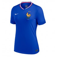Camiseta Francia Primera Equipación Replica Eurocopa 2024 para mujer mangas cortas